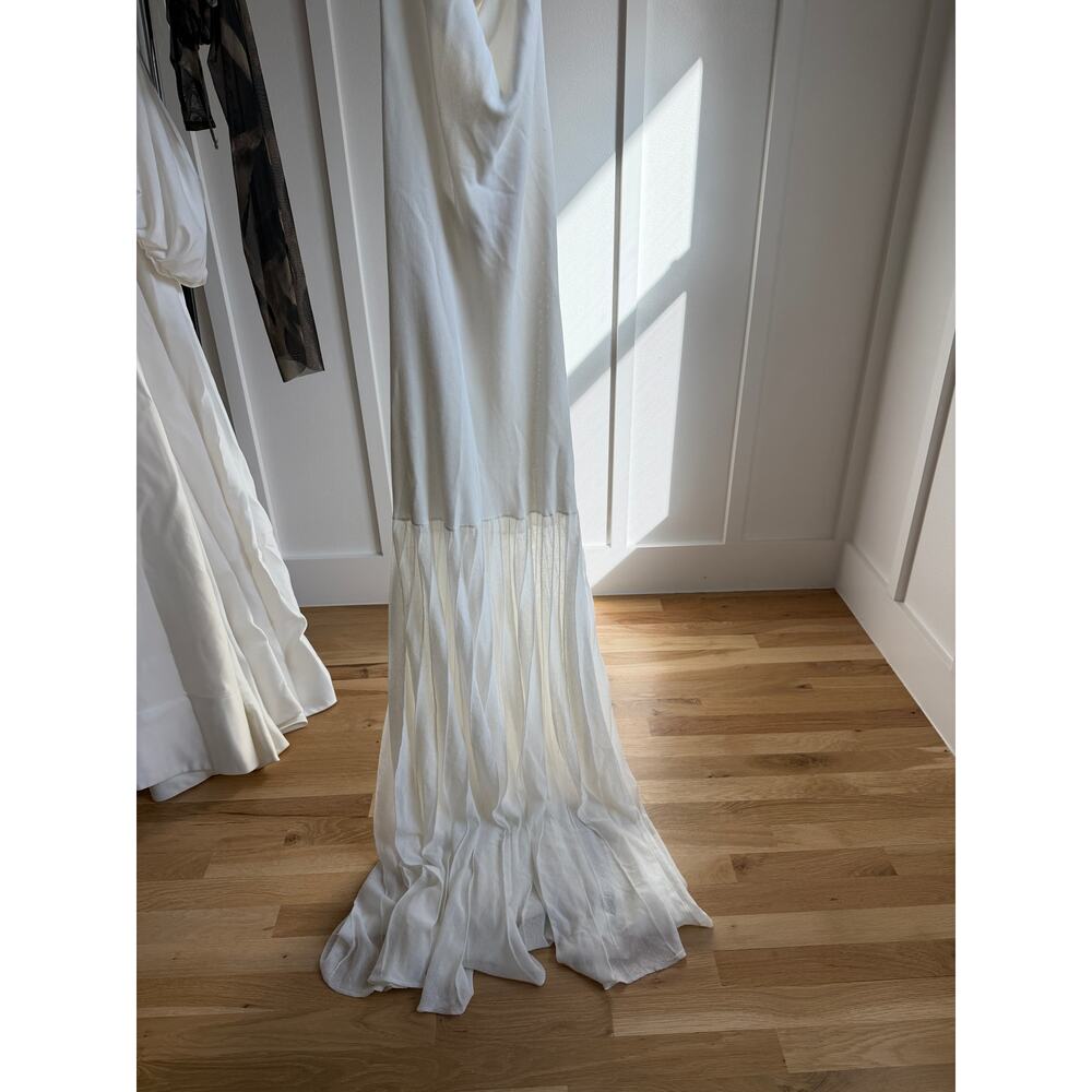 Helsa Jazzlyn Maxi Knit Dress in Ivory - Picture 7 of 12